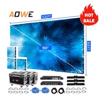 Pantalla LED de Pared AOWE de Alta Frecuencia de Actualización P3.91 para Interiores y Exteriores, Fabricada en Aluminio Fundido a Presión