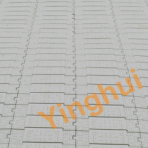 Plancher de tente gris portatif extérieur à connexion rapide tapis d'herbe de Protection de gazon à emboîtement matériel de PP pour le plancher de sports de tribunaux - Product Image 3