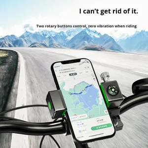 Оригинальный патентный пластиковый держатель для телефона на электровелосипед с подсветкой и защитой от падений - Product Image 2