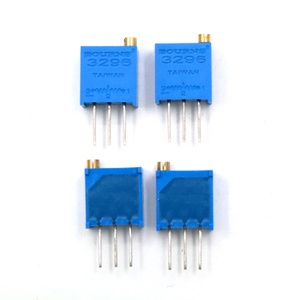 3296W-1-203LF ทริมเมอร์ตัวต้านทานผ่านรู<span class=keywords><strong>20K</strong></span>Ω ทริมเมอร์3296W-1-203LF ตัวต้านทานแบบแปรผันโพเทนชิออมิเตอร์ - Product Image 1
