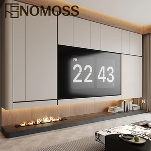 Best Seller Wall Mounted <strong>Wood</strong> Minimalist White and <strong>Tv</strong> <strong>Cabinet</strong> Modern Luxury Custom <strong>Tv</strong> <strong>Cabinets</strong> for Home - Product Image 3