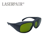 Lunettes de sécurité laser certifiées CE pour lasers à fibre haute puissance 1000W-3000W (1060-1090nm) Protection oculaire intégrale
