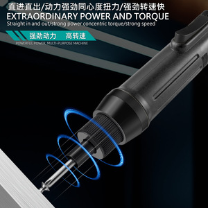 Destornillador eléctrico Bailiwei de 220V con enchufe, herramienta de reparación y desmontaje de alto torque - Product Image 2