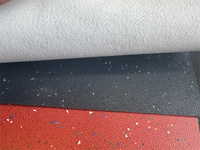 Revêtement de sol en vinyle antidérapant en PVC de haute qualité, sable de quartz gris personnalisé, pour le transport et l'aéroport