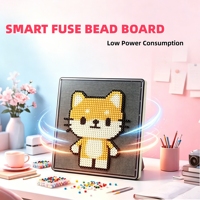 PIXDOU 	 Tablero de Luces LED Inteligentes con Control por Aplicación, Juego de Luces LED Perler Bead Completamente Rediseñado y Optimizado