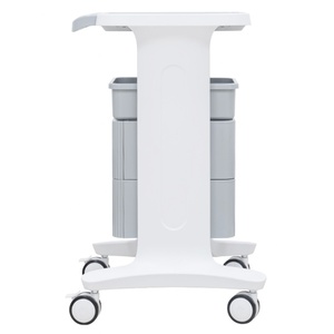 2025 Newest Silicone & <b>Plastic</b> Beauty Salon Trolley Cart with Lockable <b>Wheels</b> Eco-Friendly & Portable - Product Image 6