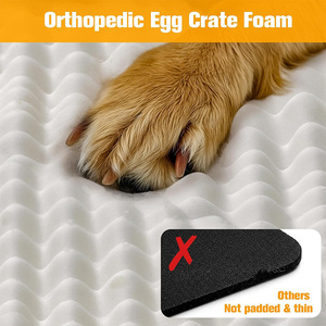Vente en gros Housse de siège arrière de <span class=keywords><strong>voiture</strong></span> <span class=keywords><strong>pour</strong></span> animaux de compagnie de qualité supérieure avec cloison matelassée et poches de rangement adaptées aux passagers - Product Image 3