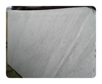 Revêtement de sol en pierre naturelle Bianco Carrara, carreaux de marbre blanc italien Gioia, dalles de marbre blanc de Verona Carrara