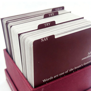 Scatola Rigida con Coperchio per Carte di Conversazione Personalizzate, Set di Carte con Domande per Famiglia e Coppie, Stampa Personalizzata - Product Image 6