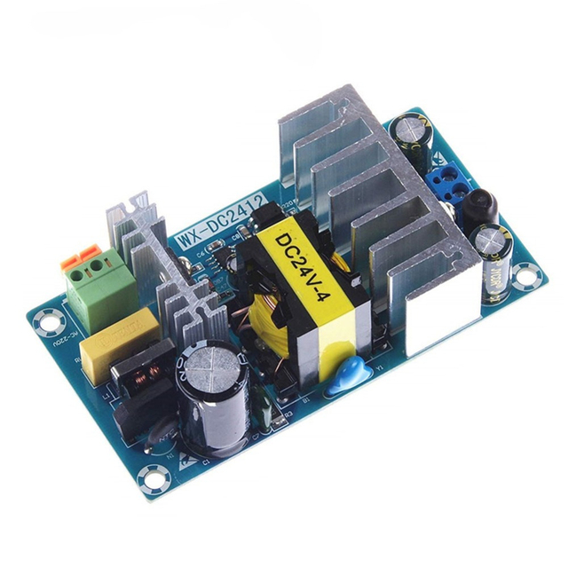 WX-DC2412 24V 100W High Power Switching Power Supply Module 4-6A Output Over Voltage AC-DC Switching Power Supply Board