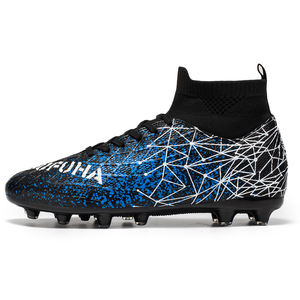 Personnalisation en usine <span class=keywords><strong>de</strong></span> chaussures <span class=keywords><strong>de</strong></span> <span class=keywords><strong>football</strong></span> antidérapantes <span class=keywords><strong>de</strong></span> haute qualité à pointes longues chaussures <span class=keywords><strong>de</strong></span> <span class=keywords><strong>football</strong></span> pour hommes et femmes en herbe en plein air - Product Image 2