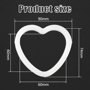 ไฟวงแหวน LED RGB รูปหัวใจ สำหรับตกแต่งรถยนต์ พร้อมไฟเลี้ยวแบบ Sequential ควบคุมผ่านแอพพลิเคชั่นบนมือถือ - Product Image 2