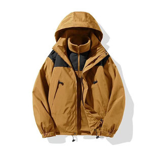 Chaqueta deportiva gruesa desmontable para exteriores, abrigo con capucha y cremallera para mujer - Product Image 5