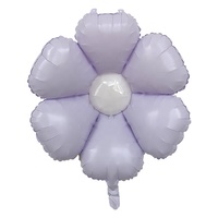Ballons en aluminium en forme de marguerite arc-en-ciel en gros pour la décoration de fêtes d'anniversaire d'enfants, de mariages et accessoires photo
