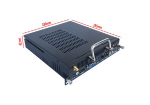 4K 30Hz Đen Ops máy tính P42H-OPS8910 4K 60Hz dp 2 * NB-DDR4 4G mSata 128g cho lớp học giáo dục - Product Image 2