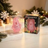 Paigo 2026 Nueva Serie Navideña Juguete de Plástico de Maltoza para Apretar Diseño de Reno y Papá Noel Juguete Transpirable para Aliviar el Estrés para Adultos