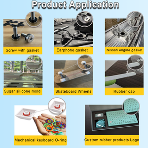 ปะเก็นแหวนซีลซิลิโคนขึ้นรูปผลิตภัณฑ์ยางซิลิโคนตามสั่ง - Product Image 6