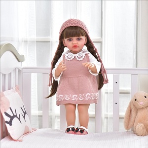Muñeca Reborn realista de 55cm, Material de Vinilo Suave, función de conversación rusa, antónimo, práctica en inglés con voz rusa - Product Image 3