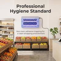 Piège à moustiques et insectes volants JB10-2X15L avec papier collant et ampoule UV anti-explosion pour le contrôle des moustiques