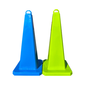 720 Nouveaux Cones Publicitaires Carrés 5 Couleurs en Matériau Innovant, Imprimés sur Mesure pour la Promotion Commerciale - Product Image 4