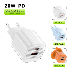 Cargador <span class=keywords><strong>de</strong></span> Celular Eléctrico Personalizado 2026, 20W PD 3.0 QC3.0, Carga Rápida, Puerto USB Tipo-C para Teléfonos Móviles - Product Image 5