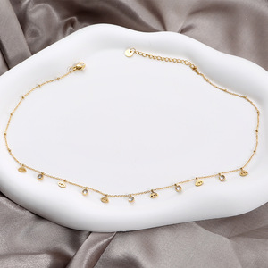 Collana Occhio Nuova Collezione Hot Selling da Donna, con Ciondoli Multipli e Diamanti, Catena a Clavicola in Acciaio al Titanio, Accessorio Moda - Product Image 3