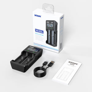 XTAR - Probador de Capacidad de Batería VC2SL con Logotipo Personalizado y Cargador para Baterías Recargables de Iones de Litio de 1.5V y Ni-MH de 1.2V - Product Image 4