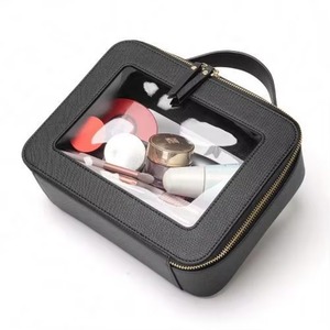 Free Sample Clear make up bag Transparent hanging travel toiletry bag - Product Image 1