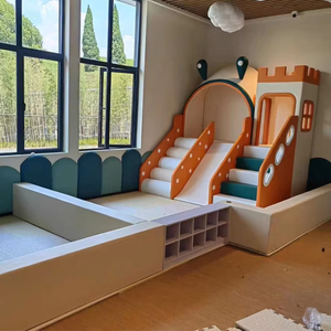 Creative Robust Indoor Playground Soft Play Equipment Set for Kids Commercial Children's Playground with Ball Pool and Slide - Product Image 1