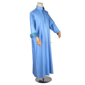 Diseño Fresco de Verano, Auténtica Jubba Árabe <span class=keywords><strong>Alharamain</strong></span>, Abaya, Ropa Étnica Islámica, Thobe Qatari, Caftán, Vestido Musulmán para Oración - Product Image 4