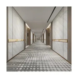 עיצוב חדש עמידות בפני שחיקה שטיח מסחרי מסדרון מלון נורדי יצירתי 80% צמר 20% ניילון אקסמינסטר שטיח מקיר לקיר