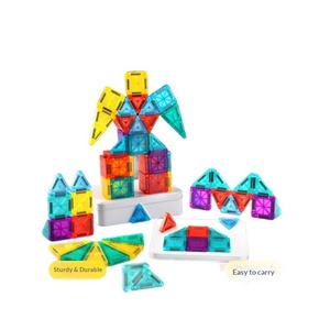 Children's Supplement Pack Loose Pieces Portable Cross-border Educational Toys <b>Iron</b> Box Pack Mini Color Window Pieces - Product Image 1