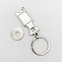 Großpackung Metall-Kartenhalter-Schlüsselanhänger, leerer Token-Euro-Einkaufswagen-Schlüsselring, geprägter Münzhalter-Schlüsselanhänger zum Gravieren