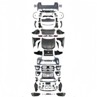 Kit de Carrocería para BMW X6 F16 2014-2019, Actualización a G06 X6M 1:1, Parachoques, Rejilla, Capó, Guardabarros, Faros Delanteros, Plug and Play