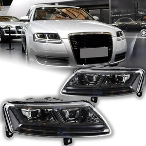 Đèn pha <span class=keywords><strong>LED</strong></span> lắp ráp <span class=keywords><strong>DRL</strong></span> cho Audi A6 A6L nâng cấp sửa đổi để Q7 2005 2011 chiếu ống kính năng động tín hiệu cắm chơi Sương Mù Ánh Sáng - Product Image 1