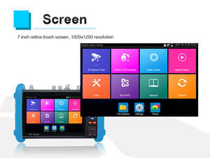 NOYAFA NF-IPC716MOVTADHS PLUS (Funzione Completa) Tester per Telecamere CCTV con Monitor Touch IPS da 7 Pollici, Tester CCTV All-in-<span class=keywords><strong>One</strong></span> 4K HD - Product Image 2