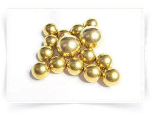 Чистые медные анодные сферы 0,5-60 мм сплошные полые латунные шарики с резьбовым подшипником для шлифовальной промышленности - Product Image 6