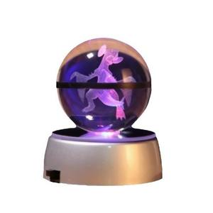 <span class=keywords><strong>Bola</strong></span> <span class=keywords><strong>de</strong></span> Cristal Pokémon con Luz LED 3D, Estilo Europeo Americano, Popular, con Grabado Interior, Regalo <span class=keywords><strong>de</strong></span> Cumpleaños para Niños, Venta Internacional - Product Image 5