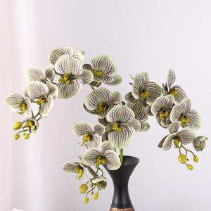 Искусственные цветы A-1877: Новая орхидея фаленопсис (7 головок), реалистичная на ощупь, из полиуретана, для декора дома и свадеб - Product Image 5