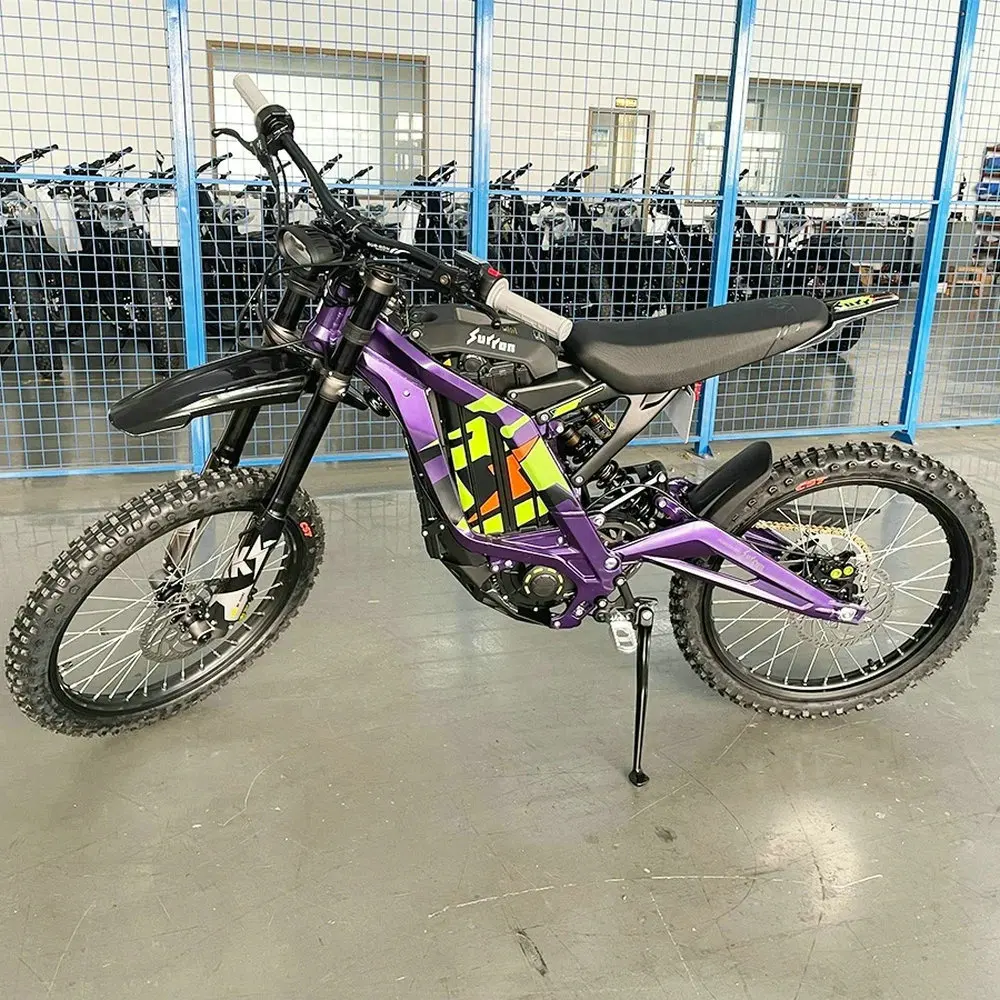 40Ah 60V Surron Light Bee X Electric Dirt Bike 6000W Mid Motor Ebike 75 KM/H Sur Ron LBX moto elettrica