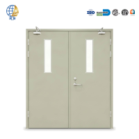 Porte de bureau et d'institutionnelle en acier, coupe-feu, robuste, finition professionnelle, qualité gouvernementale, Olive, fabricant de qualité publique