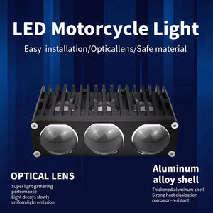 ไฟโปรเจคเตอร์ HyperLight <span class=keywords><strong>U89</strong></span> 180W สำหรับมอเตอร์ไซค์ ATV UTV ความสว่าง 20000LM ไฟขับขี่ขนาดเล็กแบบสองสี ไฟ LED ติดกระจังหน้ารถยนต์ - Product Image 3