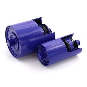 Pemasok industri bagian mesin semprot lukisan karet baja dampak kembali konveyor idler - Product Image 6