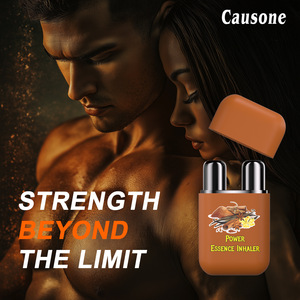 เครื่องพ่นยาแบบพรีเมี่ยมพกพาช่วยหายใจได้ดีขึ้นช่วยบรรเทาอาการเมื่อยล้าของจิตใจเครื่องพ่นจมูกด้วยสมุนไพรหอมระเหย - Product Image 3