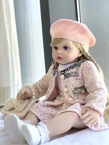 Reborn Baby Pink Princess Hat se puede cambiar niña sosteniendo dormir suave princesa niña regalo <span class=keywords><strong>de</strong></span> cumpleaños - Product Image 6