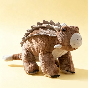 Peluche de dinosaure personnalisée, peluche douce de pterosaure, parasaurolophus, spinosaure, ankylosaure, peluche de zoo, cadeau pour enfants, OEM ODM - Product Image 3