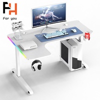 Bureau d'Ordinateur de Jeu RTS Pc Bureau de Gamer Table de Jeu d'Ordinateur Rgb