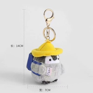 Lindo llavero de pingüino de peluche de 14 cm, suave y adorable, para mochila o bolso. - Product Image 3