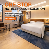 Solution Complète pour Projets Hôteliers : Mobilier Hôtelier Personnalisé, Chambre d'Hôtel 5 Étoiles Luxe Moderne, Ensemble de Chambre d'Hôtel Personnalisé OEM ODM