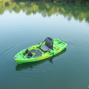 2,5m pedaal aangedreven zit-op-top viskayak 8ft HDPE plastic enkelzitplaats voor meren & rivieren met elektrische motor kano vin boot - Product Image 2